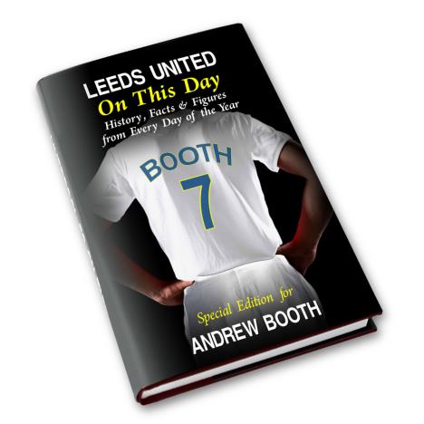 Personalised Leeds United on this Day Book £17.99